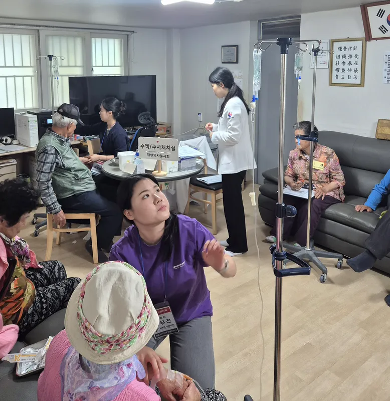 의왕시 초평1동 마을회관 찾아가는 건강검진 사진 5
