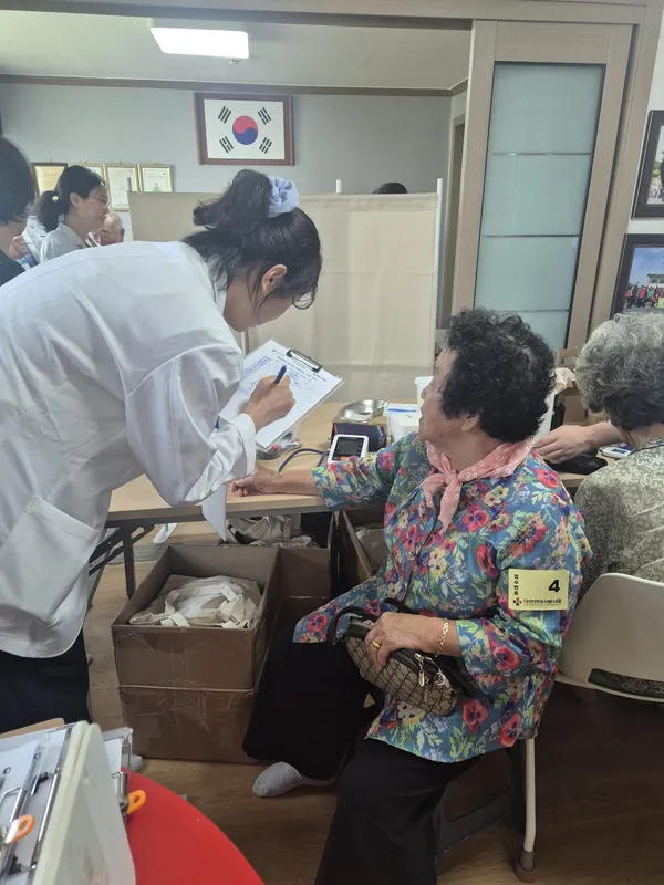 시니어의료진 농촌 의료활력단 · 울산 울주 사진 5