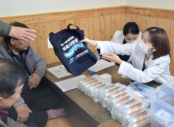 충주댐 주변 마을 ‘K-water 의료사랑방’ 무료 진료 사진 7
