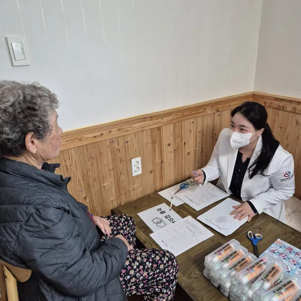 충주댐 주변 마을 ‘K-water 의료사랑방’ 무료 진료 사진 8